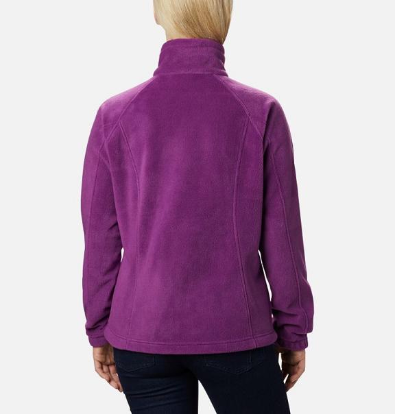 Columbia Benton Springs Fleece Jacket Navy For Women's NZ16905 New Zealand